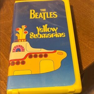 The Beatles Yellow and Blue Submarine VHS